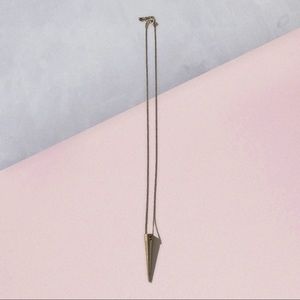 Long Silver Necklace